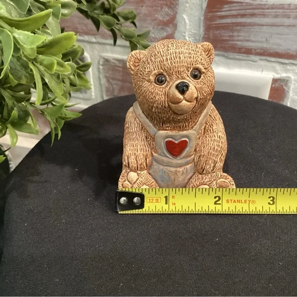 🔴 Vintage - 1984 to 1985 - Stone Critters Baby Teddy - Excellent Condition - Picture 9 of 11